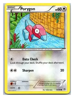 Porygon 64/98 Pokemon XY Ancient Origins Regular - Image 1