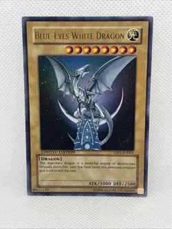 Yugioh Blue-Eyes White Dragon YAP1-EN001 Ultra Rare Limited Edition - Image 1
