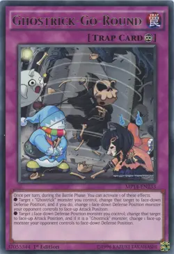 Yugioh Ghostrick-Go-Round MP14-EN233 Rare 1st Edition NM - Image 1