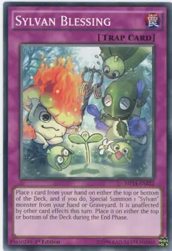 Yugioh Sylvan Blessing MP14-EN232 Common 1st Edition NM x3 Play Set - Image 1