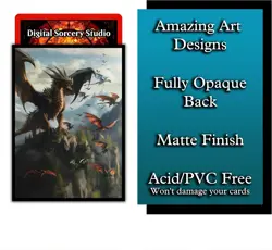 Unstoppable Relentless Dragon Game Card Sleeves 102 Pack - Compatible with MTG a - Image 4