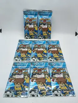 Inazuma Eleven Trading Card Game Booster Pack ×8 - Takara Tomy Japan - Image 1
