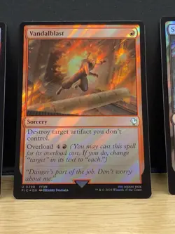 Mtg FIC Final Fantasy - Vandalblast -NM SURGE FOIL - Image 1
