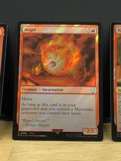 Mtg FIC Final Fantasy - Anger -NM SURGE FOIL - Image 1