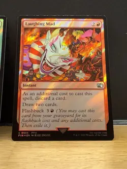Mtg FIC Final Fantasy - Laughing Mad -NM SURGE FOIL - Image 1