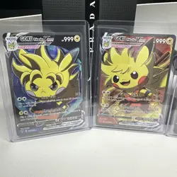 5 Pokemon Pikachu Cosplay Cards Mint Dragonball Z - Image 2
