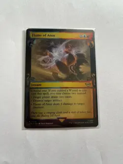 Flame Of Anor NM Showcase Scrolls Foil MTG Lord Of The Rings Unplayed Magic - Image 1