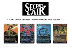 MTG Secret Lair - A Devastation of Dragons - SDCC 2025 - SEALED IN HAND - Image 1