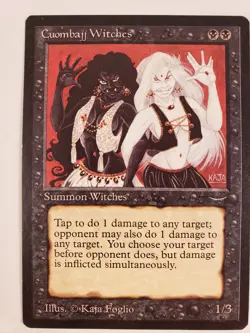 MTG Arabian Nights Cuombajj Witches - Image 1