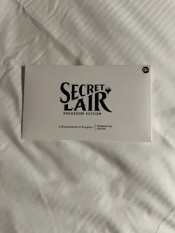 MTG Secret Lair - Burning Revelations Rainbow Foil Edition Roadshow Edition SDC - Image 1