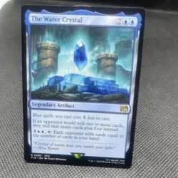 Final Fantasy Universes Beyond MTG: R 0085: The Water Crystal: Rare (NM) - Image 1