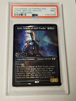 Magic MTG - Atris, Oracle Of Half-Truths MUL #164 Serial 107/500 PSA 9... - Image 1