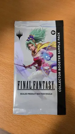MTG Magic the Gathering FINAL FANTASY Collector Booster SAMPLE PACK - Image 1