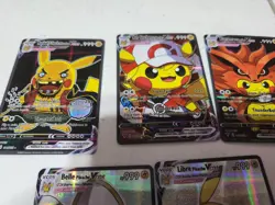 5 Pokemon Pikachu Cosplay Cards Mint - Image 2