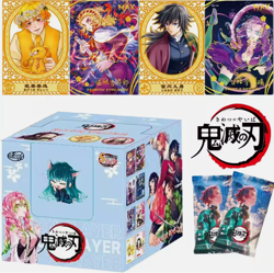 Demon Slayer x Pokemon Booster Box 100 Trading Cards Anime CCG TCG NEW GMZR-01 - Image 1