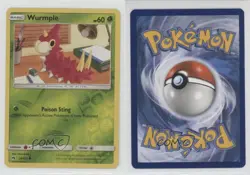 Wurmple Reverse Foil Pokemon Sun & Moon Lost Thunder #24 0cv - Image 3