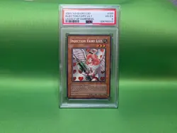 Yugioh! 2003 Injection Fairy Lily LOD-100 Foil Legacy of Darkness PSA 4 - Image 1