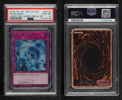 White Hole SE 1st Ed. YuGiOh Legendary Collection Kaiba PSA 10 GEM MT z3i - Image 3