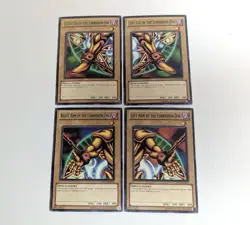 YuGiOh Duelist League GREEN Promos DL11-002 to EN005 Exodia the Forbidden One NM - Image 1