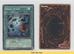 Heavy Storm 1st Ed. YuGiOh Dinosaur's Rage Structure Deck #SD09-EN025 READ 0b2 - Image 3
