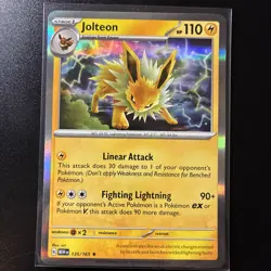 Jolteon 135/165 - Holo - Scarlet & Violet 151 - Pokemon Card - Image 1
