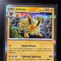 Jolteon 135/165 - Holo - Scarlet & Violet 151 - Pokemon Card - Image 2