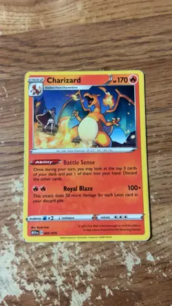 Charizard Pokemon Card Stage 2 HP 170 001/015 - Image 1