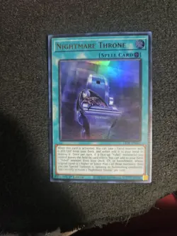 Yugioh! Nightmare Throne - LEDE-EN061 - Ultra Rare - 1st Edition Near Mint - Image 1