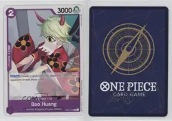 2022 One Piece Card Game: Romance Dawn OP01 Bao Huang #OP01-105 0it8 - Image 3