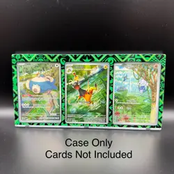 Pokemon TCG One Touch Case Magnetic 3 Card Display - CHOOSE COLOR - Image 2