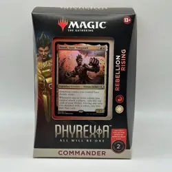 MTG Phyrexia All Will Be One Commander Deck Rebellion Rising Magic The Gathering 195166185514 - Image 1