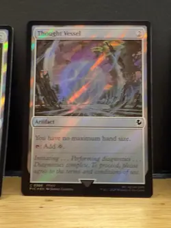 Mtg FIC Final Fantasy - Thought Vessel -NM SURGE FOIL - Image 1
