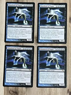 Awesome Magic The Gathering MTG Card Ghastlord Of Fugue X4 162/301 LP - Image 1