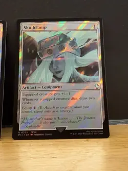 Mtg FIC Final Fantasy - Skullclamp -NM SURGE FOIL - Image 1