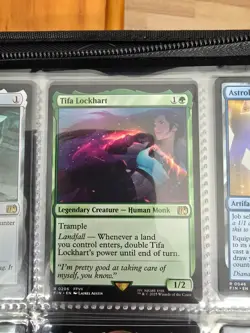 Tifa Lockhart - Final Fantasy MTG Magic the Gathering - Rare - NM. - Image 1