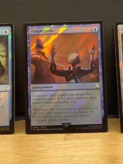 Mtg FIC Final Fantasy - Propaganda -NM SURGE FOIL - Image 1