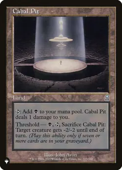 Cabal Pit x1 1x Mystery Booster 2 NM MTG - Image 1
