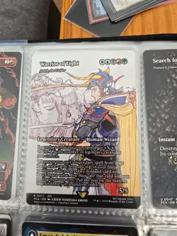 Warrior Of Light - Jodah The Unifier #17 Rare Showcase Final Fantasy Magic MTG - Image 1