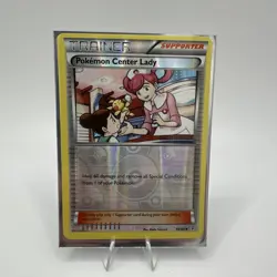Pokemon Centre Lady Reverse Holo #68/83 Generations 2016 Near Mint - Image 1
