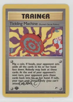 Tickling Machine 1st Ed. Pokemon Gym Heroes #119 2000 15fy - Image 1