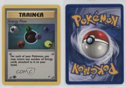 Energy Flow 1st Ed. Pokemon Gym Heroes #122 2000 15fy - Image 3
