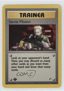 Secret Mission 1st Ed. Pokemon Gym Heroes #118 2000 15fy - Image 1