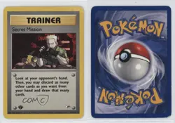 Secret Mission 1st Ed. Pokemon Gym Heroes #118 2000 15fy - Image 3