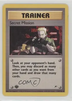 Secret Mission 1st Ed. Pokemon Gym Heroes #118 2000 15fy - Image 1