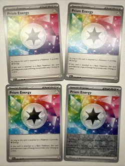 4✖Pokemon TCG - Prism Energy - 086/086 - (Reverse Holo) - SV: Black Bolt - Image 1