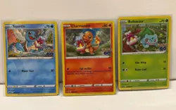 Pokemon GO Bulbasaur, Charmander and Squirtle PROMO - Image 1