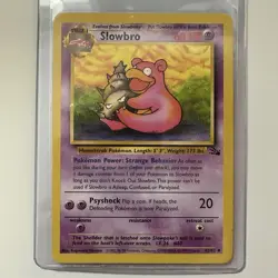 Slowbro - 43/62 - Uncommon - Fossil - Pokemon TCG Card - Image 1
