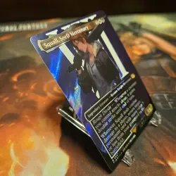 Squall, SeeD Mercenary (Borderless) (Surge Foil) Final Fantasy Mtg - Image 2