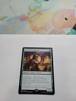 MTG - Setessan Champion _ THB Regular Rare #198 - Image 2