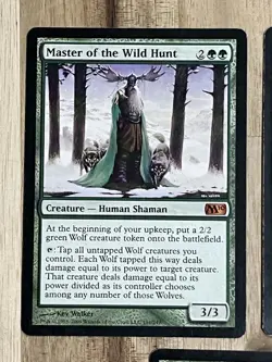 Awesome Magic The Gathering MTG Card Master Of The Wild Hunt X3 191/249 LP - Image 2